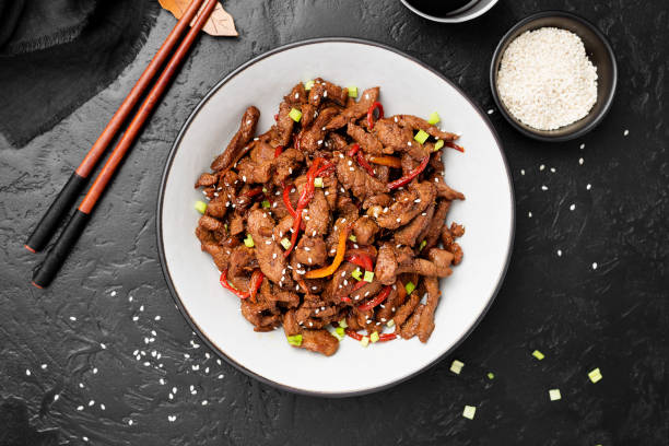 istock Homemade barbecue korean beef bulgogi 1318171947