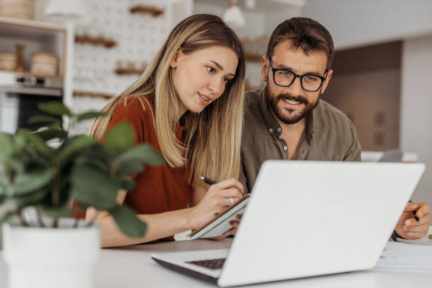 istock Couple at home 1318180902