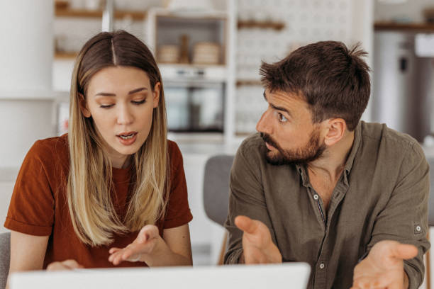 istock Couple at home 1318181110