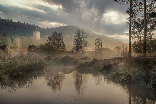 A landscape showing the fairy-tale world around us.