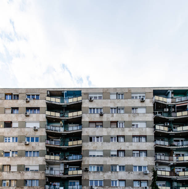 istock Block housing in Budapest, Hungary 1318182300