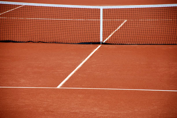 istock Tennis game court 1318191038