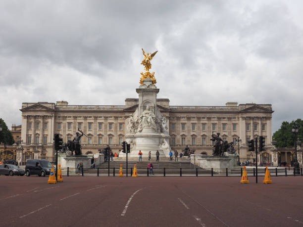 London, Uk - Circa June 2017: Buckingham Palace royal palace
