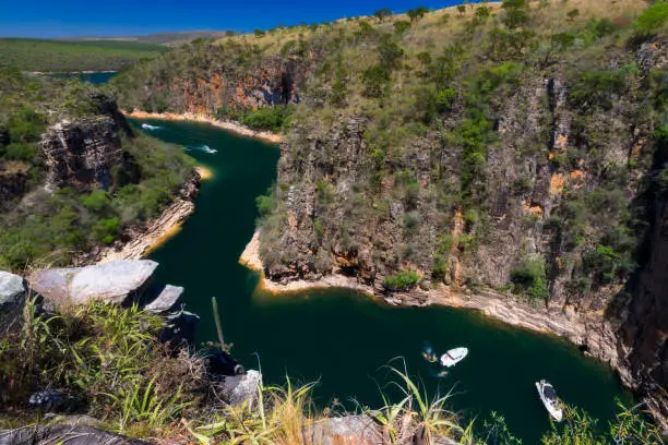 Capitolio tourist destination in Minas Gerais Brasil