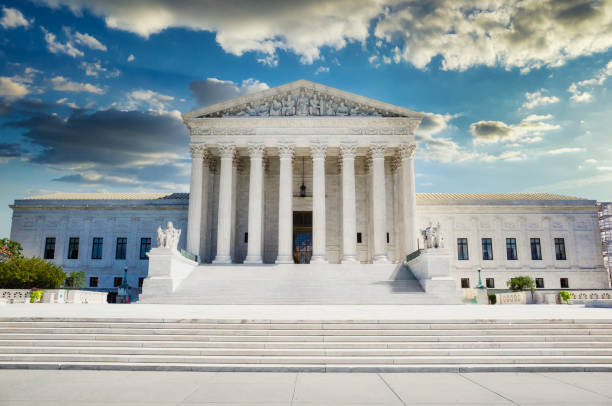 Supreme Court United States Supreme Court Building Front civil rights act stock pictures, royalty-free photos & images