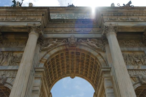 istock Arch of Peace in Milan 1318247639