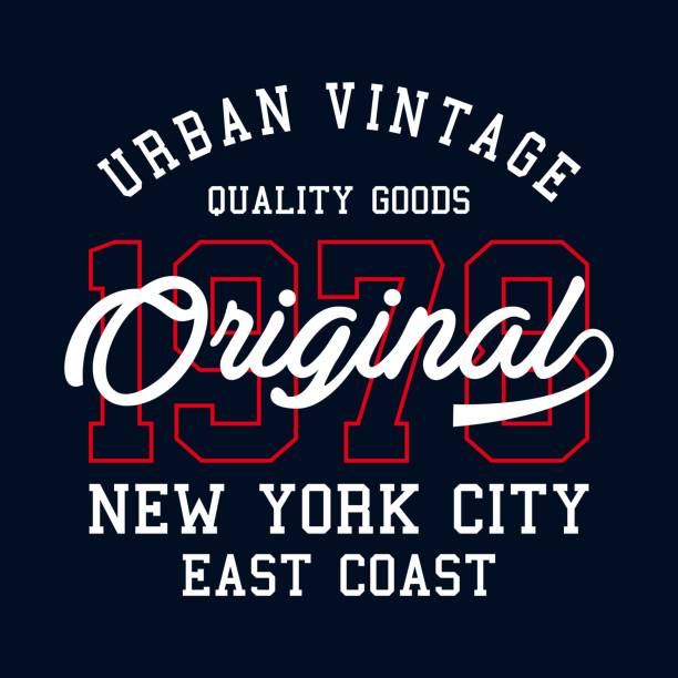 graphic New York City for t-shirt print and other uses - Vector.