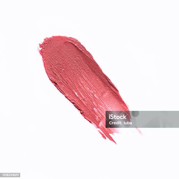 Makeup Smear Stock Photo - Download Image Now - Lipstick, Color Swatch, Make-Up