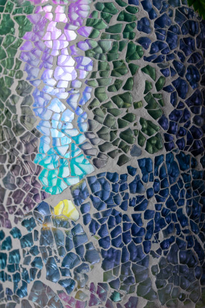 istock Abstract texture background of mosaic design glass and ceramic 1318253460