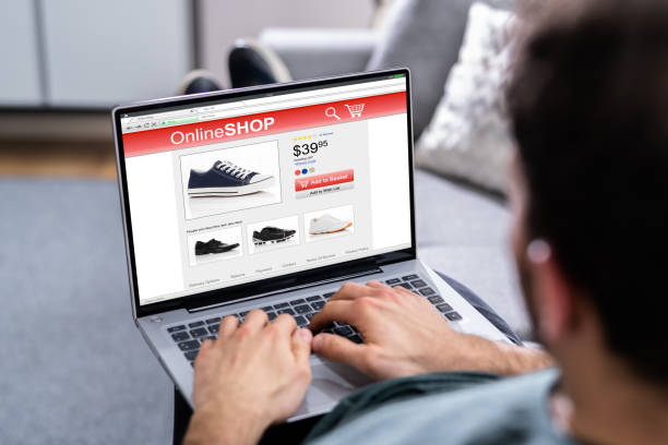 istock Online Ecommerce Shopping. Electronic Shop Purchase 1318255413