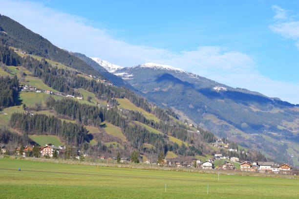 istock Beautiful landscape in Zillertal 1318260327