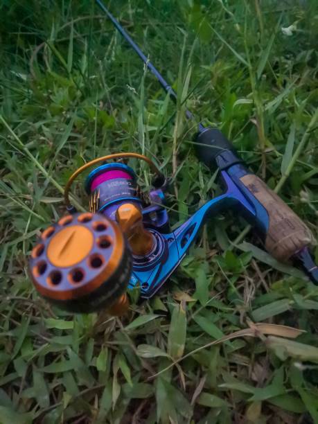 Relaxing Time While Fishing In Early Morning