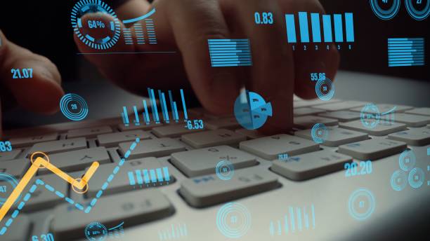 istock Creative visual of business big data and finance analysis on computer 1318264363