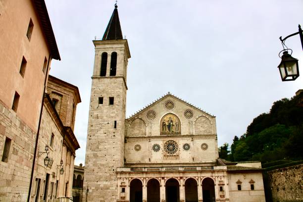 istock Spoleto Cathedral in Spoleto in Italy 1318277542