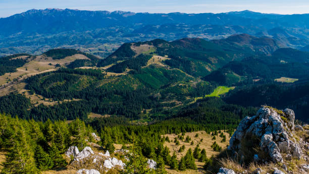 istock Hiking on Piatra Craiului mountain ridge 1318278974