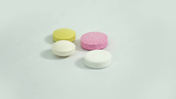 istock Assorted pharmaceutical medicine pills, tablets and capsules 1318279172