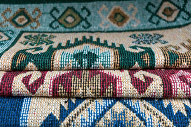 istock The samples of Georgian traditional carpets 1318284543