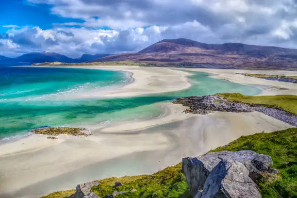 Photo of Fresh Perspectives on the Classic Hebridean view of Luskentyre from Seilebost on the Isle of Harris, NW Scotland in early Summer 2021