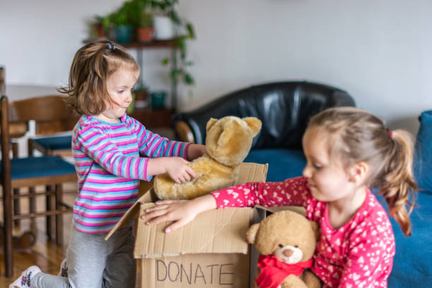 istock Children donate their toys 1318307828