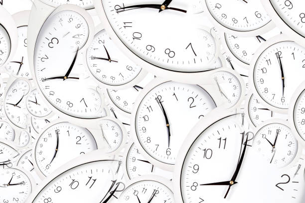 istock Droste effect background with infinite clock spiral. Abstract design for concepts related to time. 1318310835