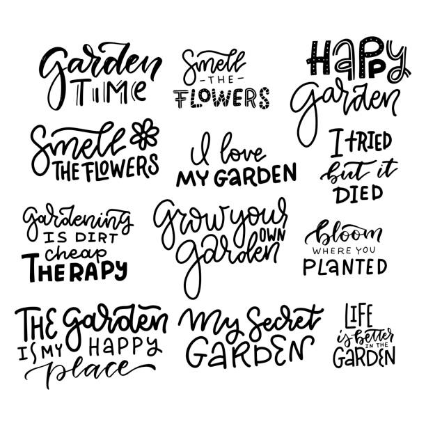 225 Funny Garden Quotes Illustrations & Clip Art - iStock
