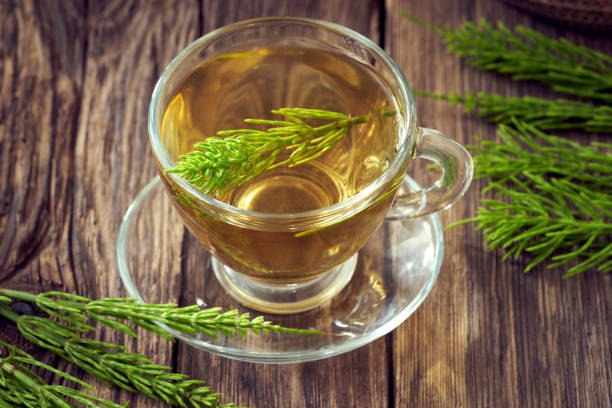 istock A cup of horsetail tea 1318321262