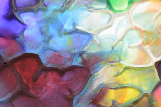 istock Photography special for backgrounds and textures made with acrylic paints 1318326208