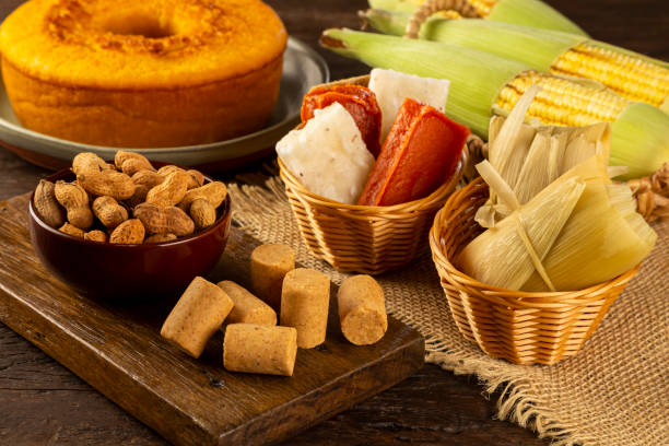 istock Typical sweets for the Brazilian June party. 1318334932