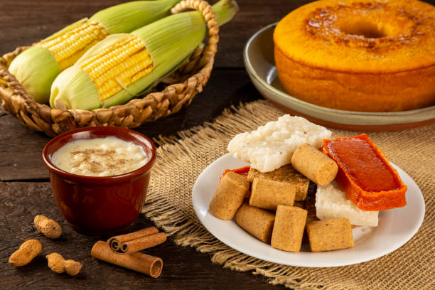 istock Typical sweets for the Brazilian June party. 1318334955