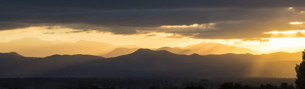 istock Sunset over the Rocky Mountains-Denver Colorado 1318336870