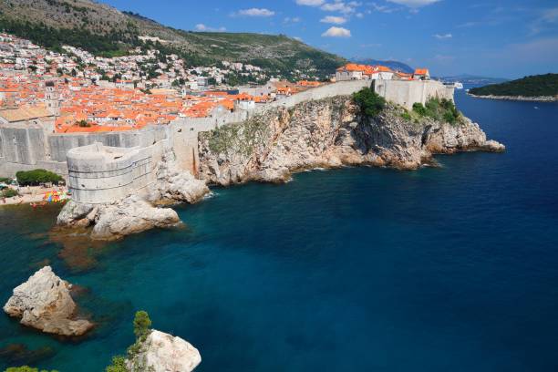 istock Dubrovnik city walls, Croatia 1318349221