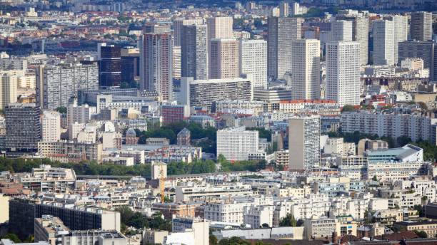 istock Modern part of Paris - skyscraper cityscape 1318350326