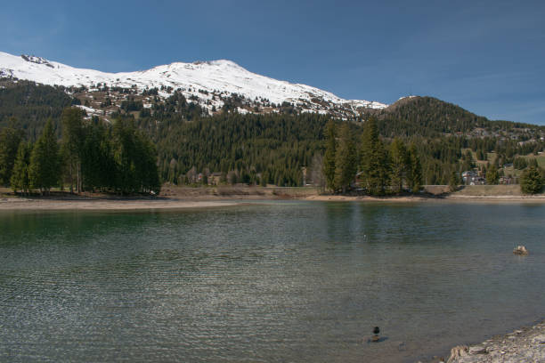 istock Relaxing at the Heidsee in Lenzerheide in Switzerland 8.5.2021 1318354904