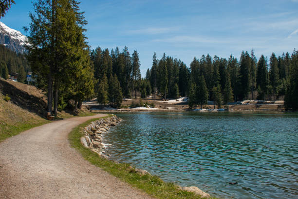 istock Relaxing at the Heidsee in Lenzerheide in Switzerland 8.5.2021 1318354914