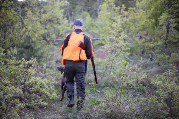 istock Hunter in the nature stock photo 1318355120