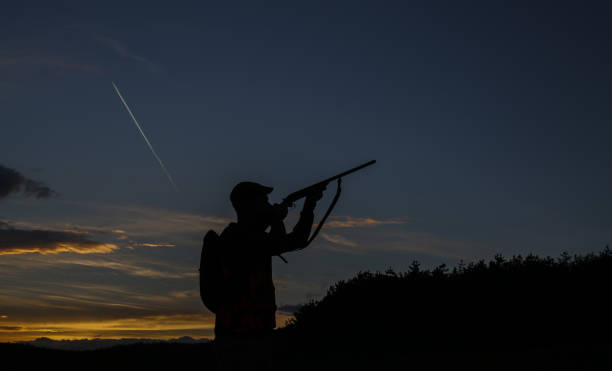 istock Man holding gun stock photo 1318355812