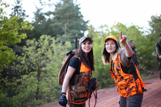 istock Hunters, looking for birds stock photo 1318356343