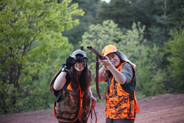 istock Hunters, looking for birds stock photo 1318358452