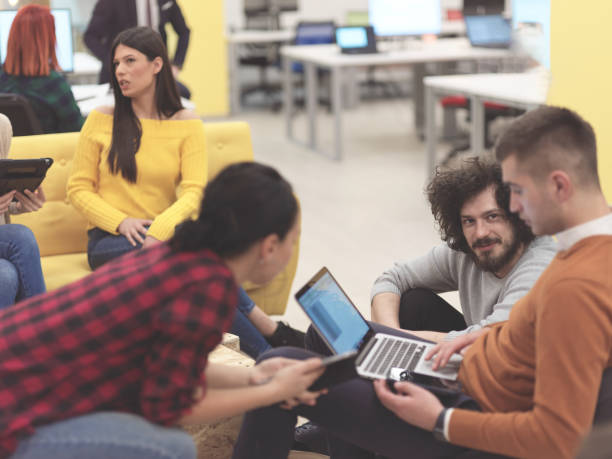 istock team meeting and brainstorming in modern office 1318359279