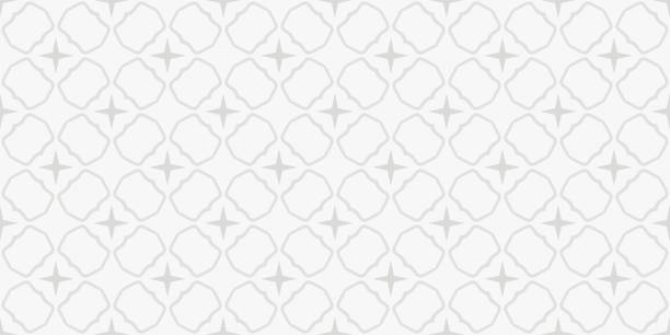 ilustrações de stock, clip art, desenhos animados e ícones de background image with simple geometric ornament on white background, wallpaper. seamless pattern, texture - abstract backgrounds carpet close up