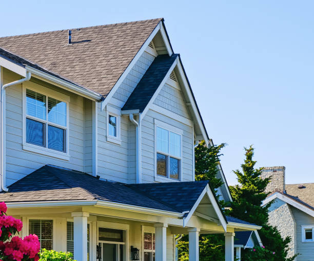 istock Modern American Suburban Home Exterior 1318376697