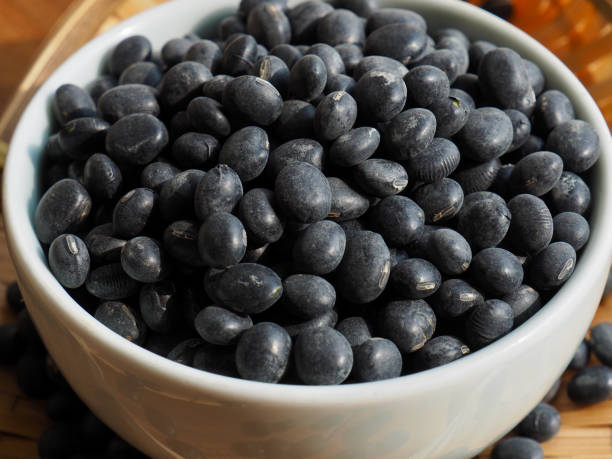 istock Organic Black Beans, Food, Cooking Ingredients 1318377933