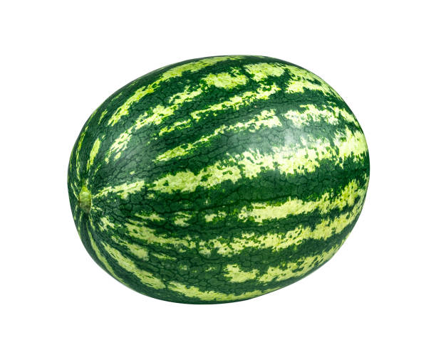istock whole ripe watermelon isolated on white background 1318387596