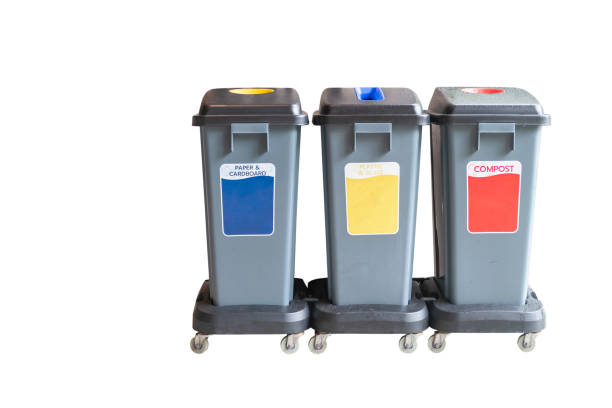 istock ecycling garbage separation collection and recycled isolated on white 1318391092