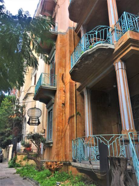 istock Abandoned houses in Beirut 1318399279
