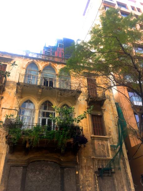 istock Abandoned houses in Beirut 1318399288