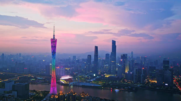 istock Aerial view of Guangzhou 1318402238