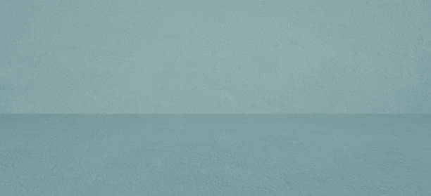 istock Empty green concrete room and floor background, Perspective green gradient concrete room for interior background, backdrop, with space for product display mockup, template 1318405693