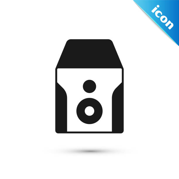 Grey Uninterruptible power supply UPS icon isolated on white background. Vector Grey Uninterruptible power supply UPS icon isolated on white background. Vector. ups power supply stock illustrations