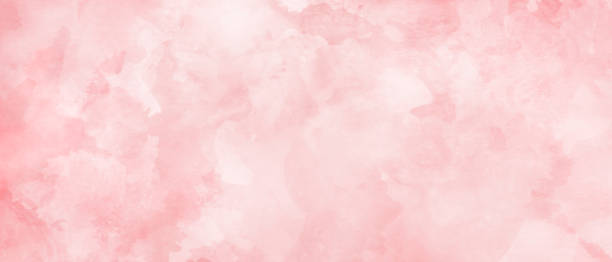 istock Abstract soft pink and white watercolor background 1318417719